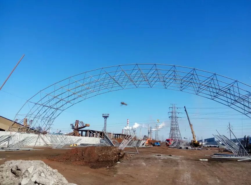 大慶葫蘆島熱電廠網架