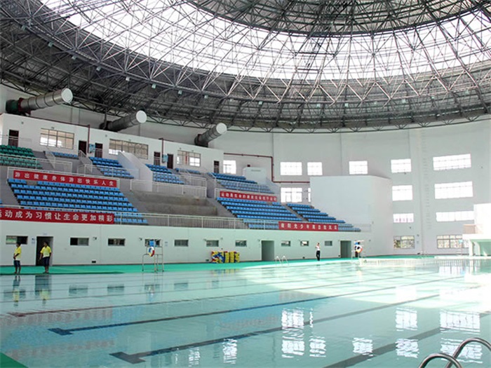新沂廣東惠州市游泳館網(wǎng)架